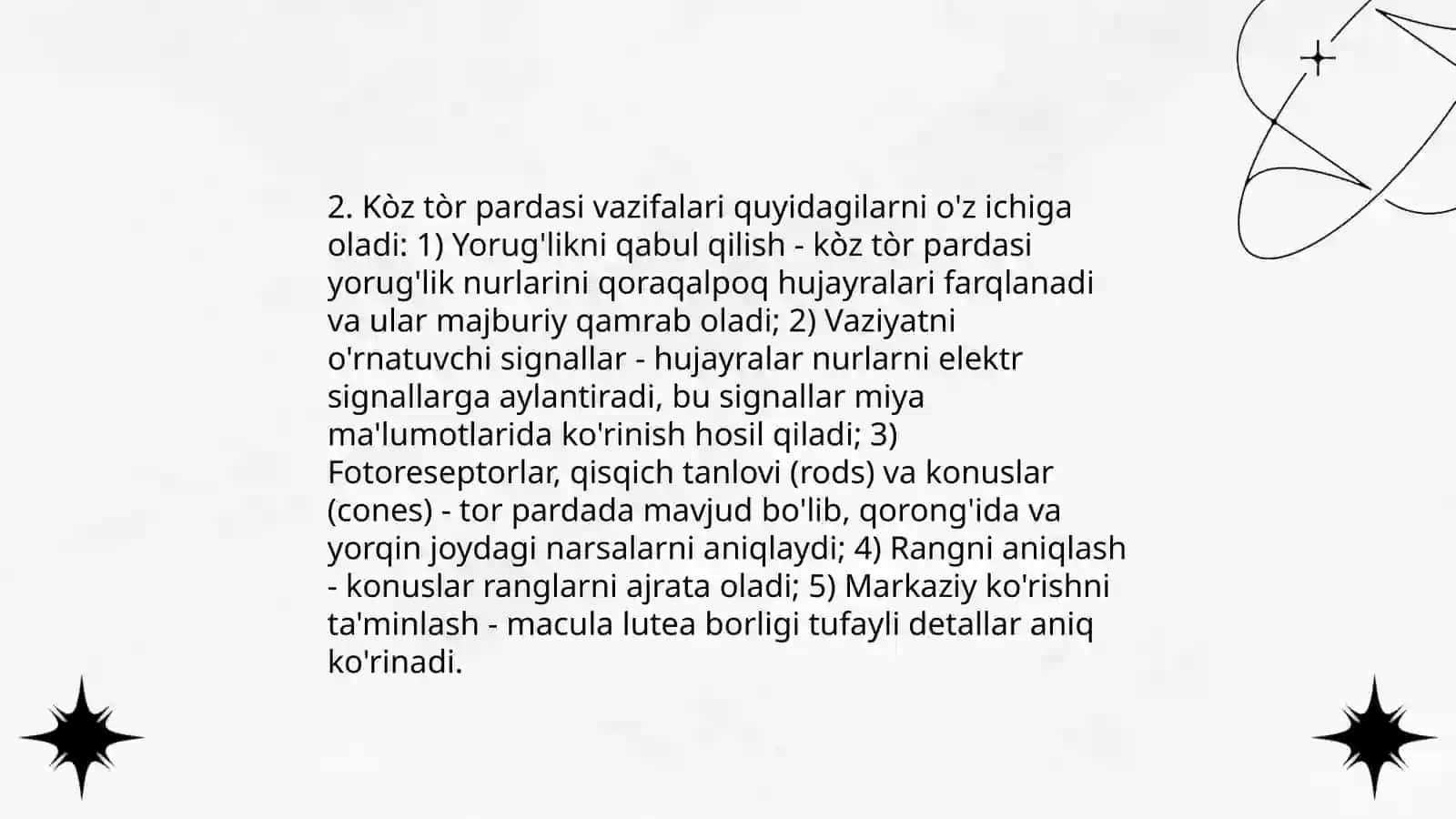 Kòz tòr pardasi degenerativ kasalliklari 4