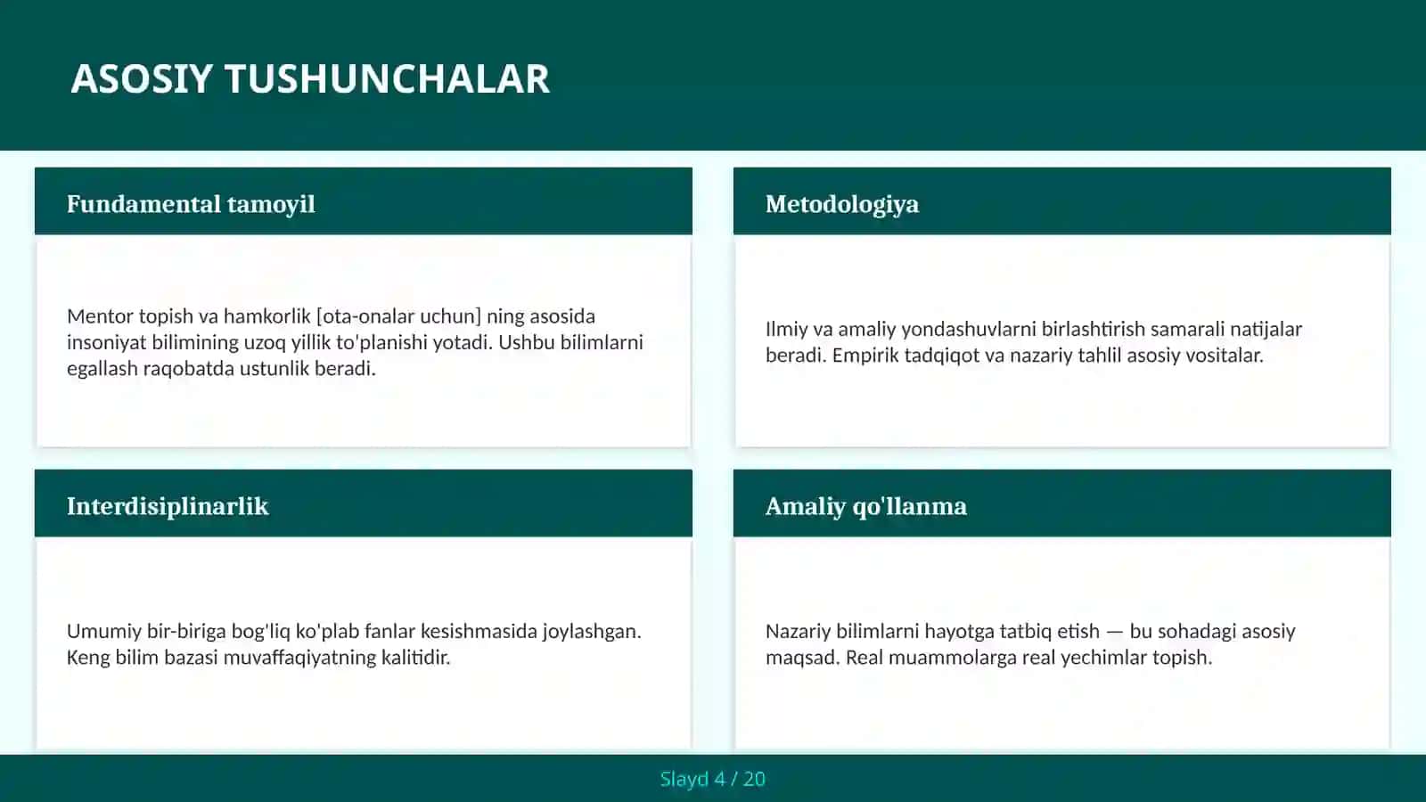 Mentor topish va hamkorlik [ota-onalar uchun] 4