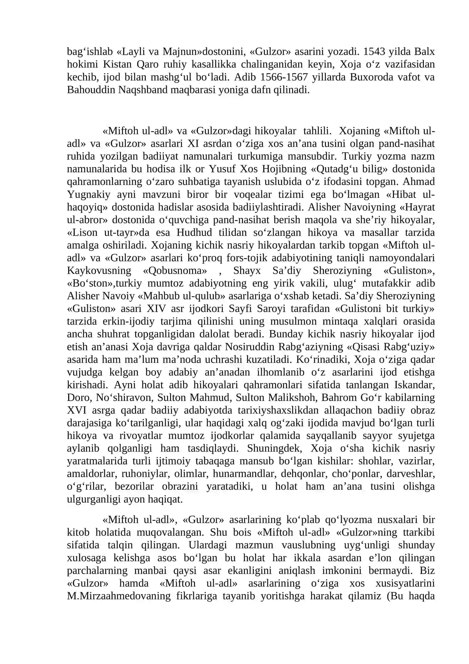 10-mavzu. Xoja hayoti va ijodi 4