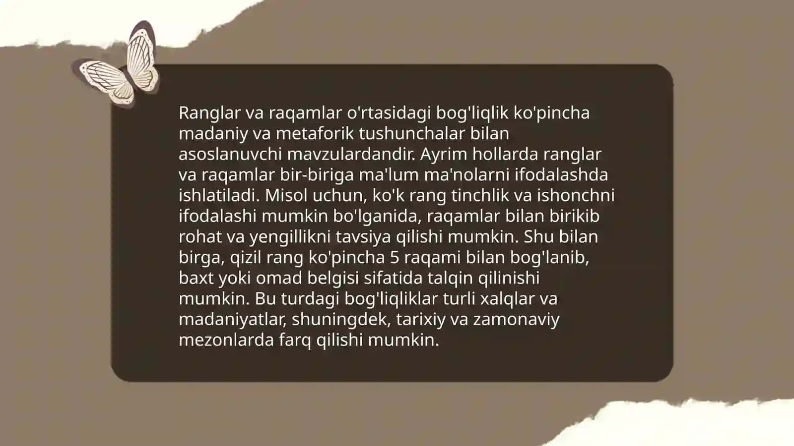 Raqamlarni rangda bo’yash 4