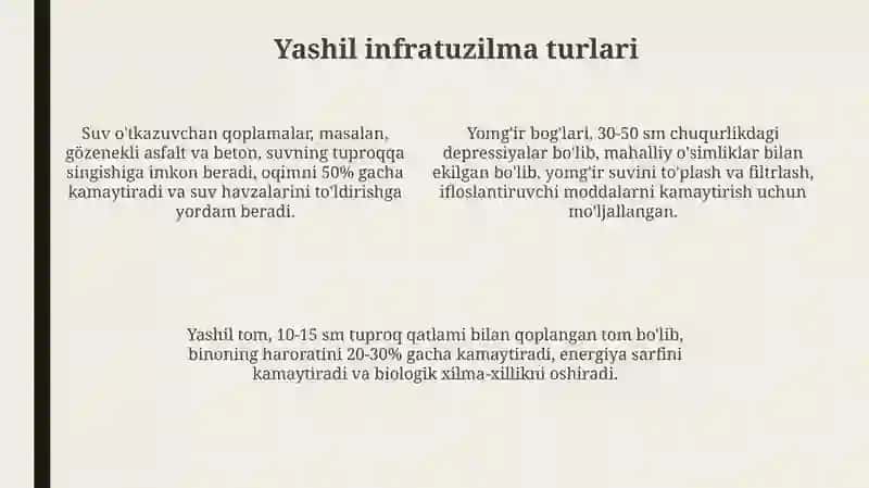 Yashil infratuzilma va ekoturizm 4