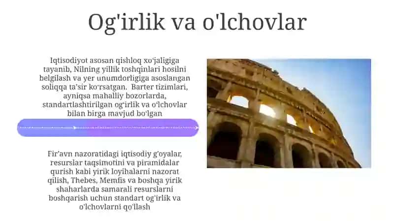 Qadimgi Misrdagi iqtisodiy g'oyalar 4