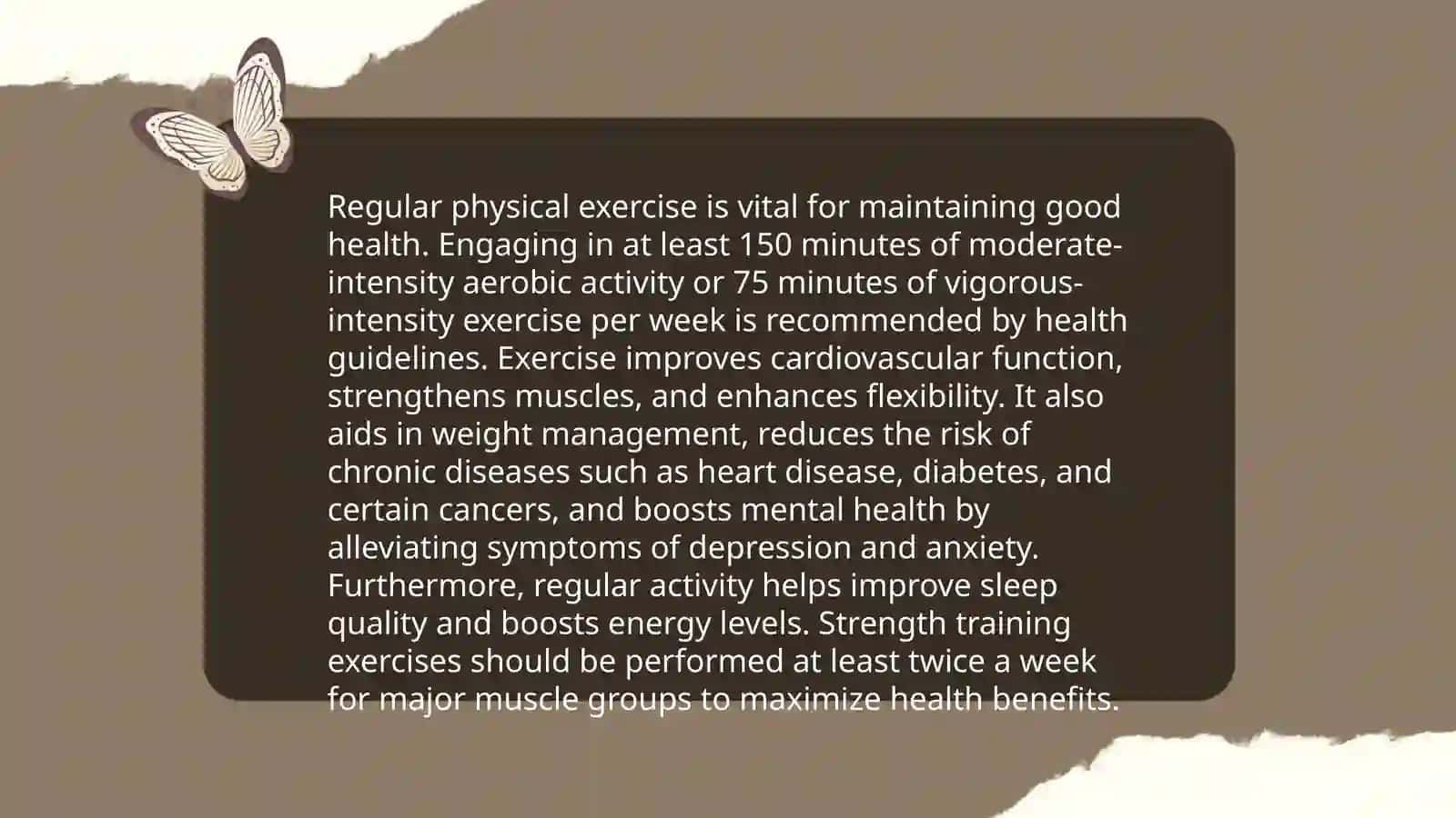 Keeping healthy 4