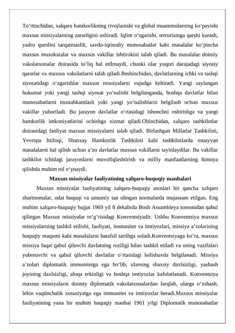 Maxsus missiyalar tushunchasi va maqomi 4