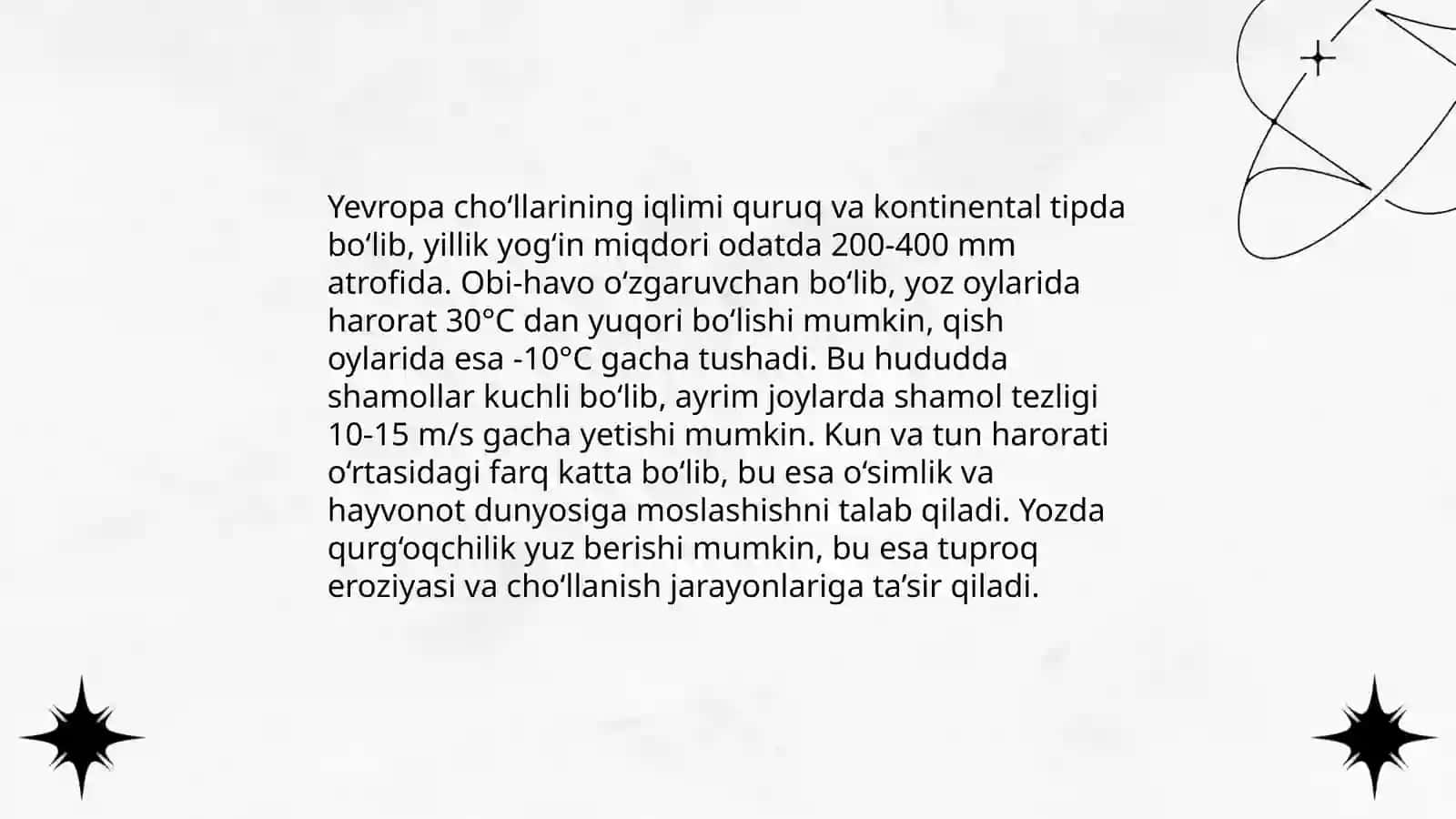 Yevropa cho'llari 4