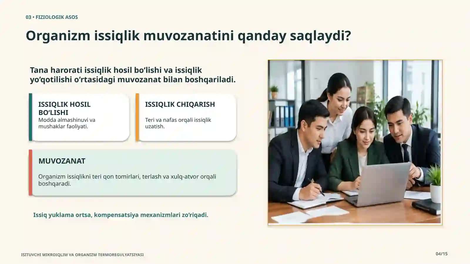 MEHNAT GIGIYENASI • TAHLILIY TAQDIMOT 4