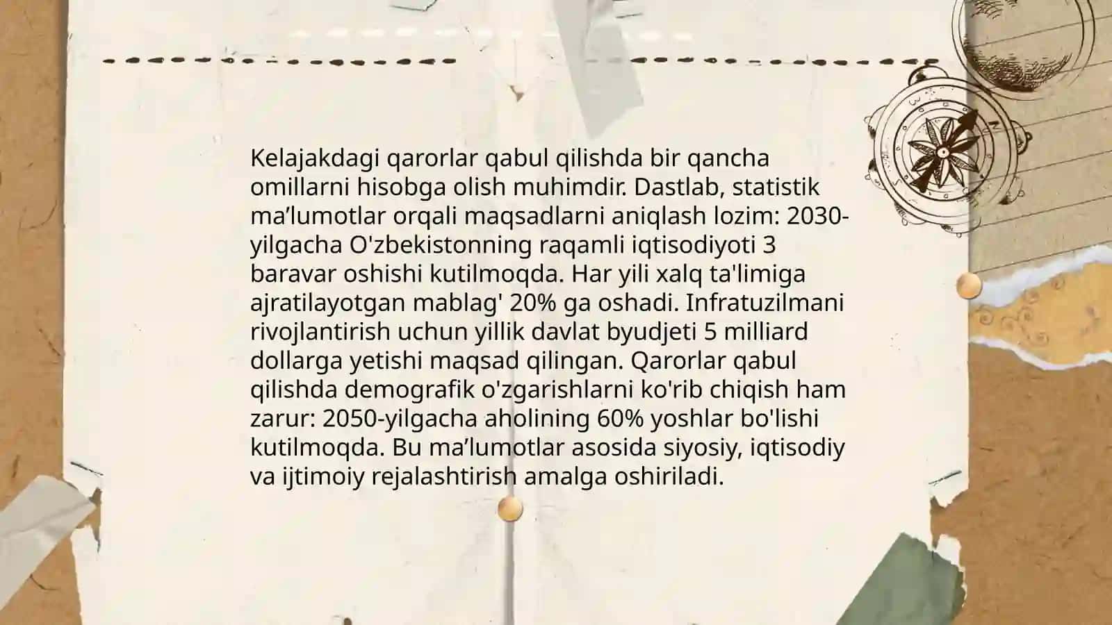 Kelajakdagi rejalar 4