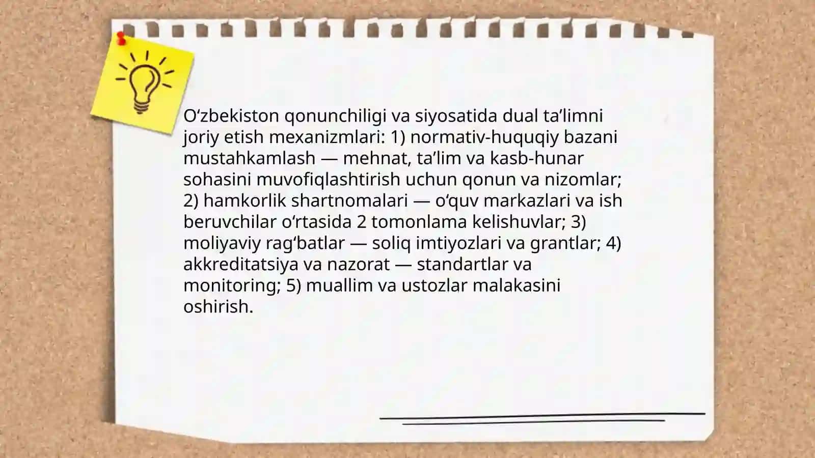 Dual o‘qitish tushunchasi va prinsiplarining kasb-hunar ta’limiga tatbiqi 4