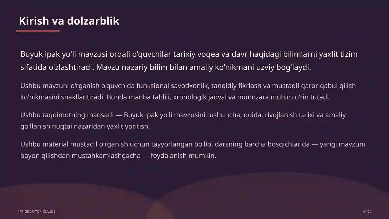 Buyuk ipak yo'li (5-sinf) 4