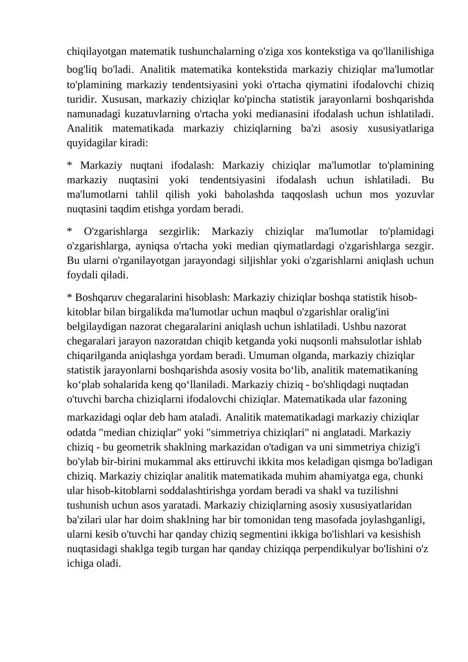 Markaziy va nomarkaziy chiziqning tenglamasini kanonik ko‘rinishga keltirish 4