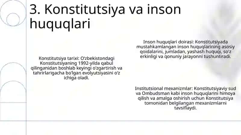 Ózbekistonda Inson Huquqlari Va Erkinliklari Kafolatining Yaratilishi 4