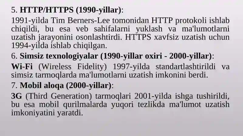 Berilganlarni uzatish usullari 4