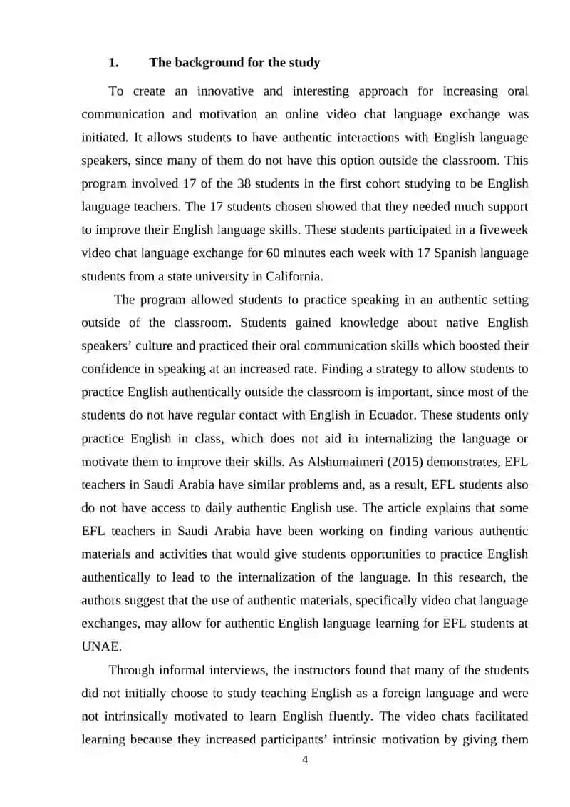 The Usage of Educational Technologies in Improving Pupils' Communicative Skills 4