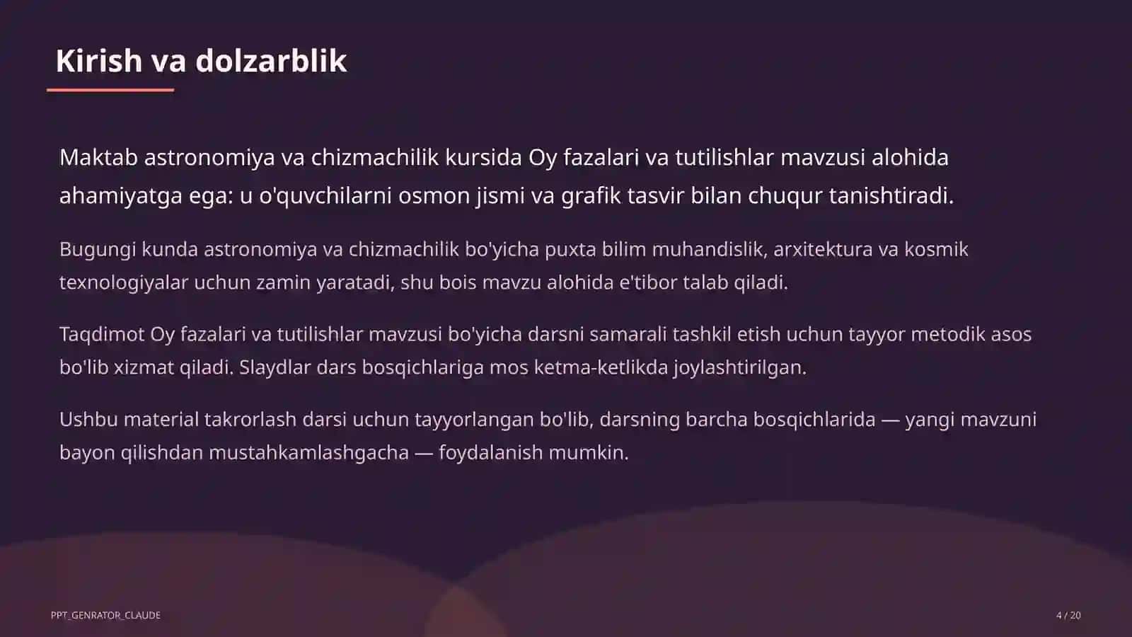 Oy fazalari va tutilishlar (9-sinf) 4