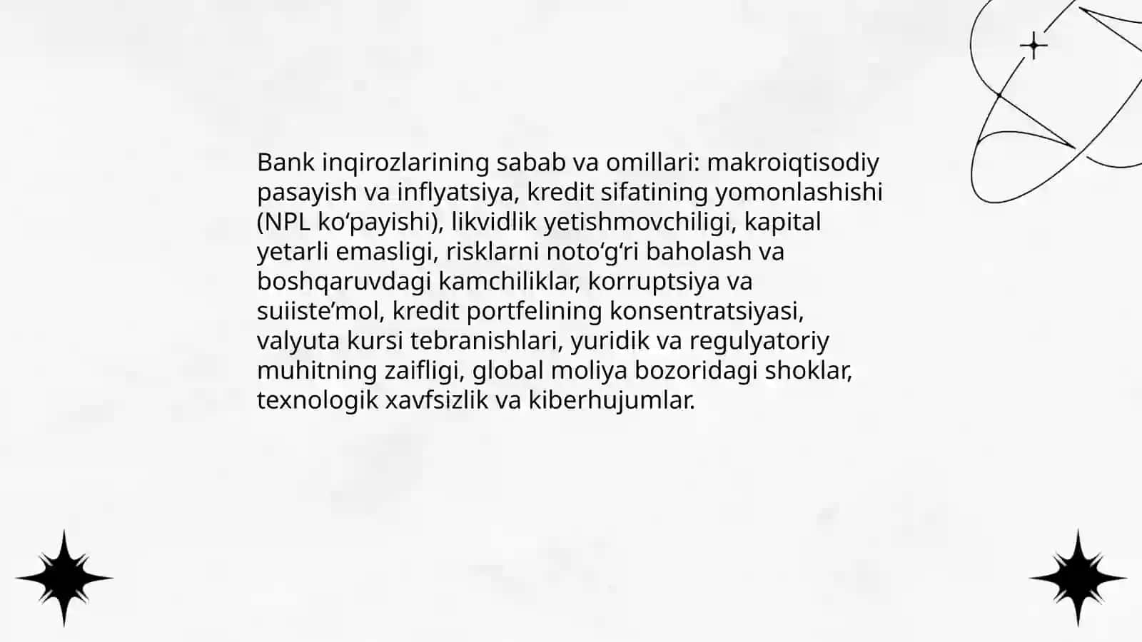 Bank inqirozlari 4