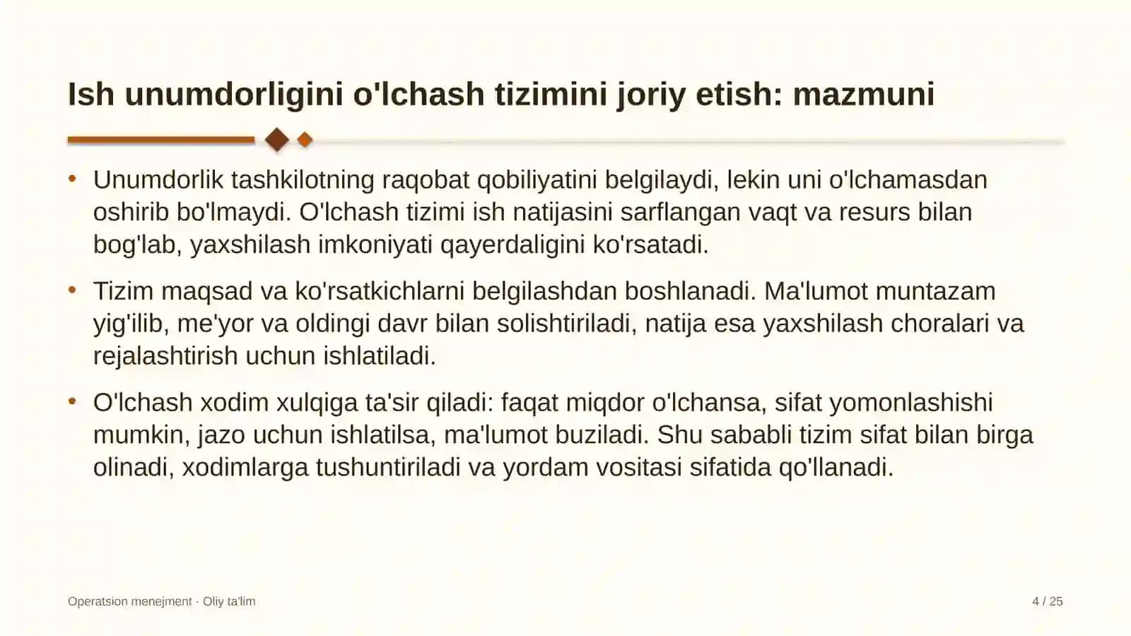 stadionlarda ish unumdorligini o'lchash tizimini joriy etish 3103 4