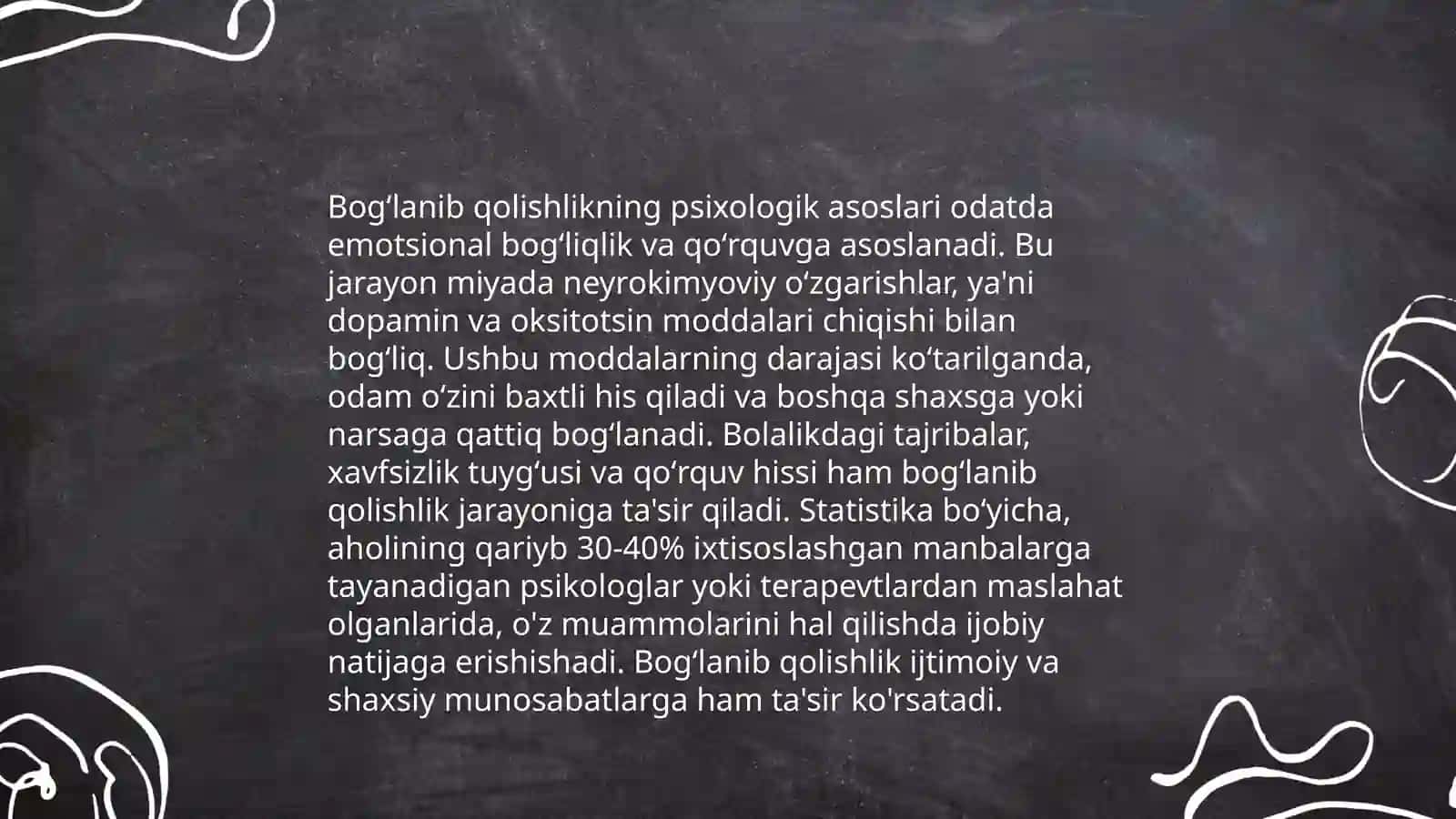 Affektiv rivojlanish bogʻlanib qolishlik 4