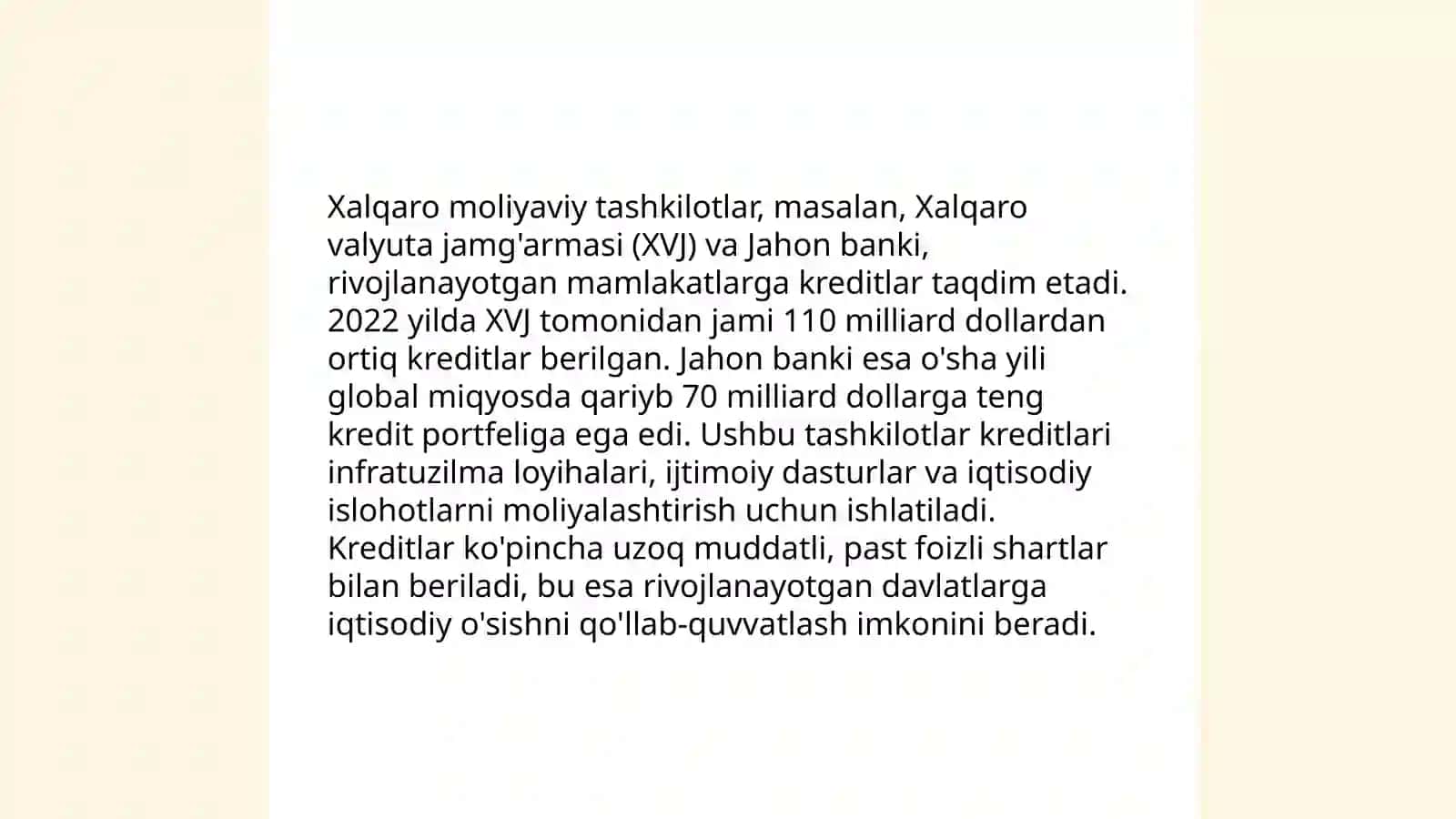 Investitsiya dasturining moliyalashtirish manbalari 4