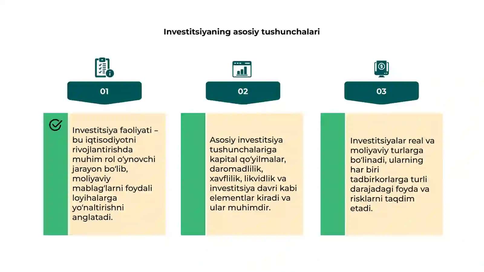 Investitsiya faoliyati 4