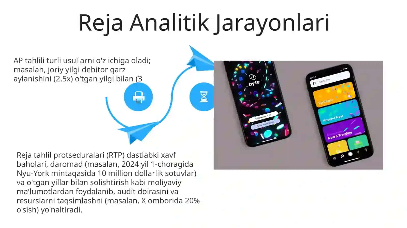 Audit tahliliy amallar mazmuni va ularni qo’llash maqsadlari 4