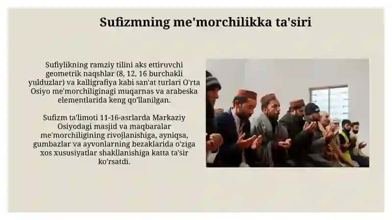 Tasavvuf talimotining sharq madaniyatiga tasiri 4