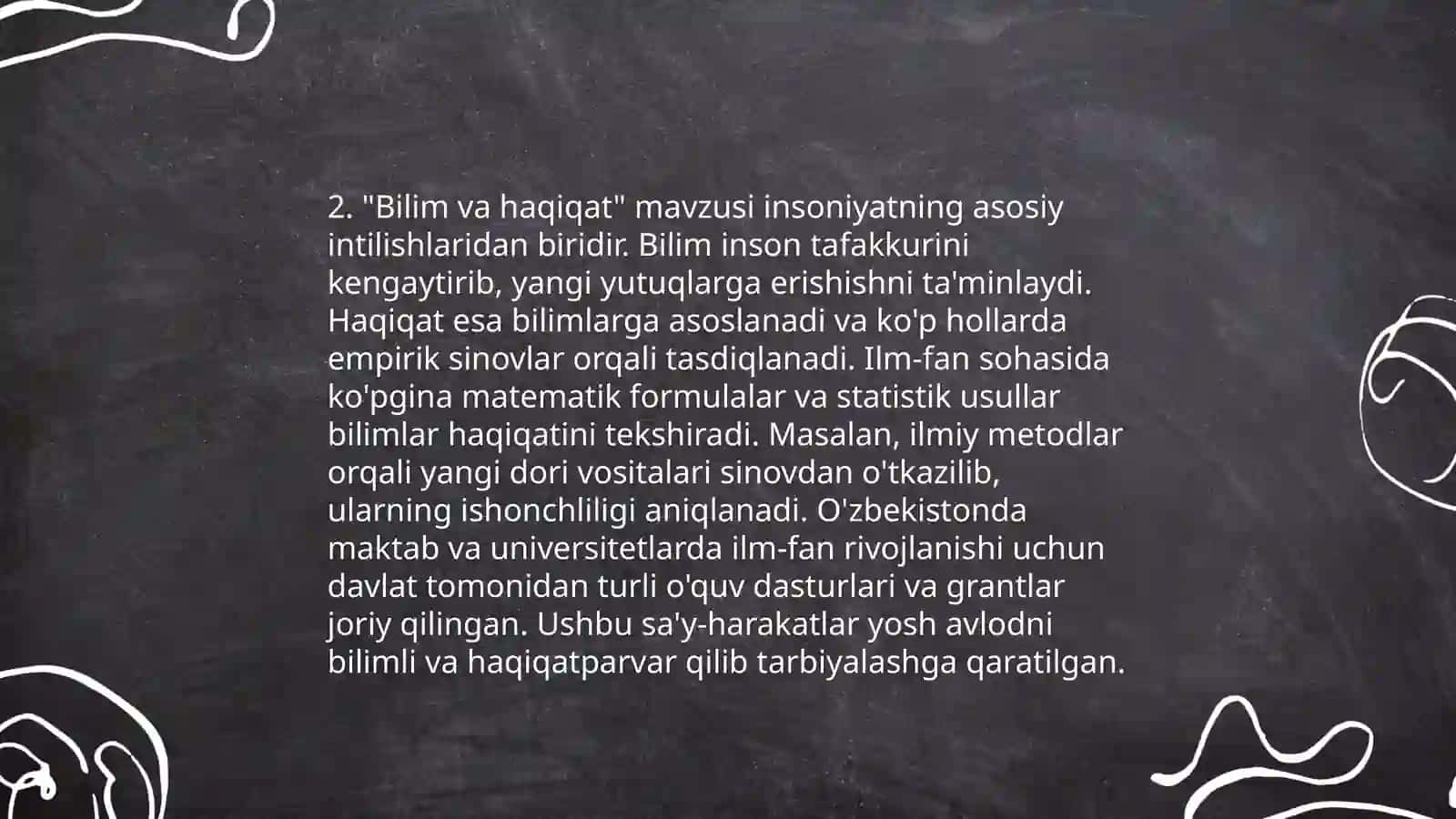 Bilish falsafasi 4