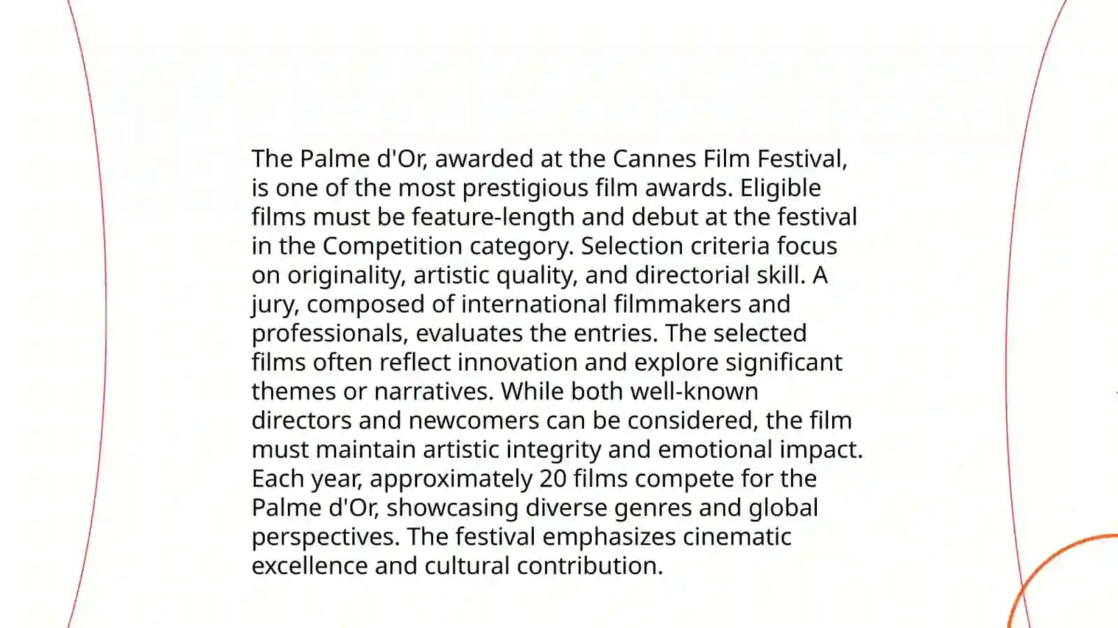 The Palme'd Or 4