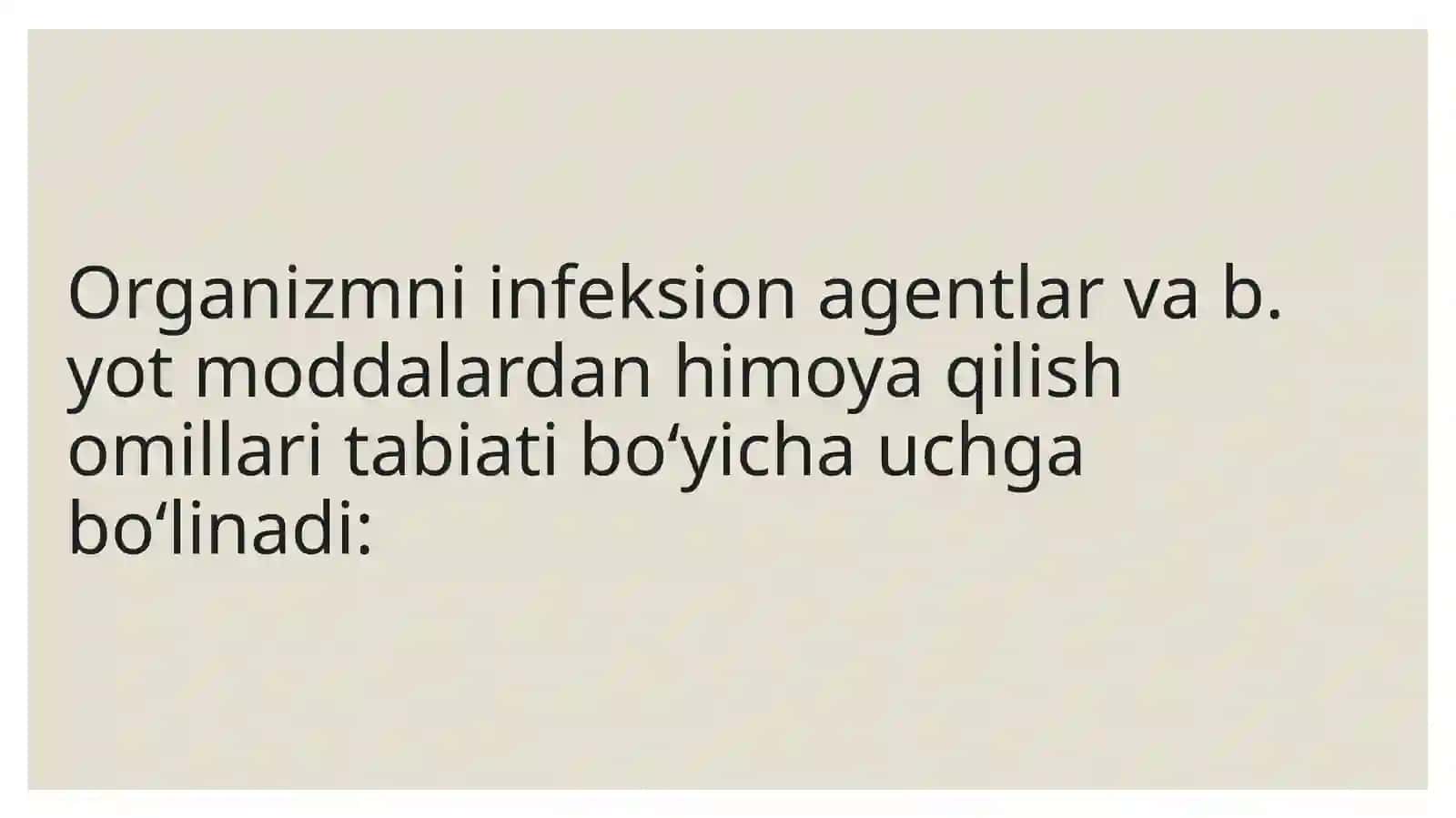 Immunitet haqida tushuncha 4