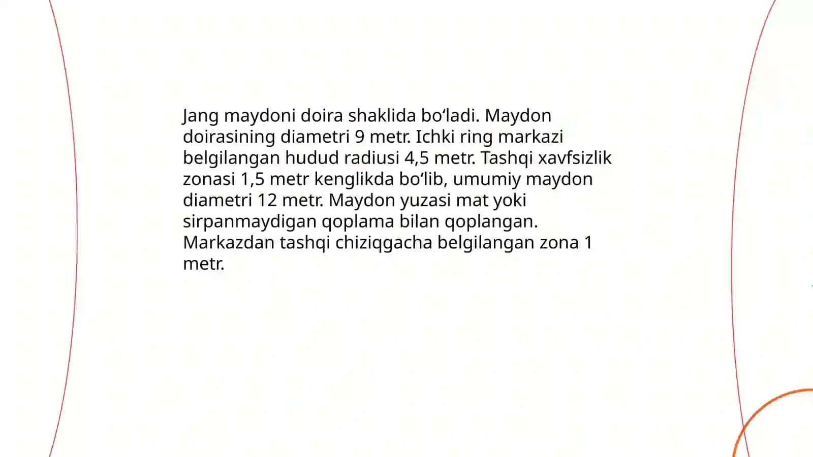 Belbogʻli kurash qonun qoidalari 4