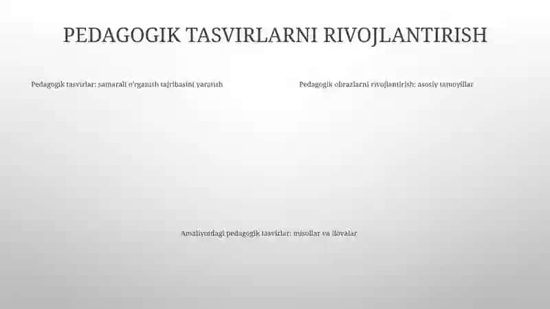 Pedagogik Tasvirlar Ishlash 4