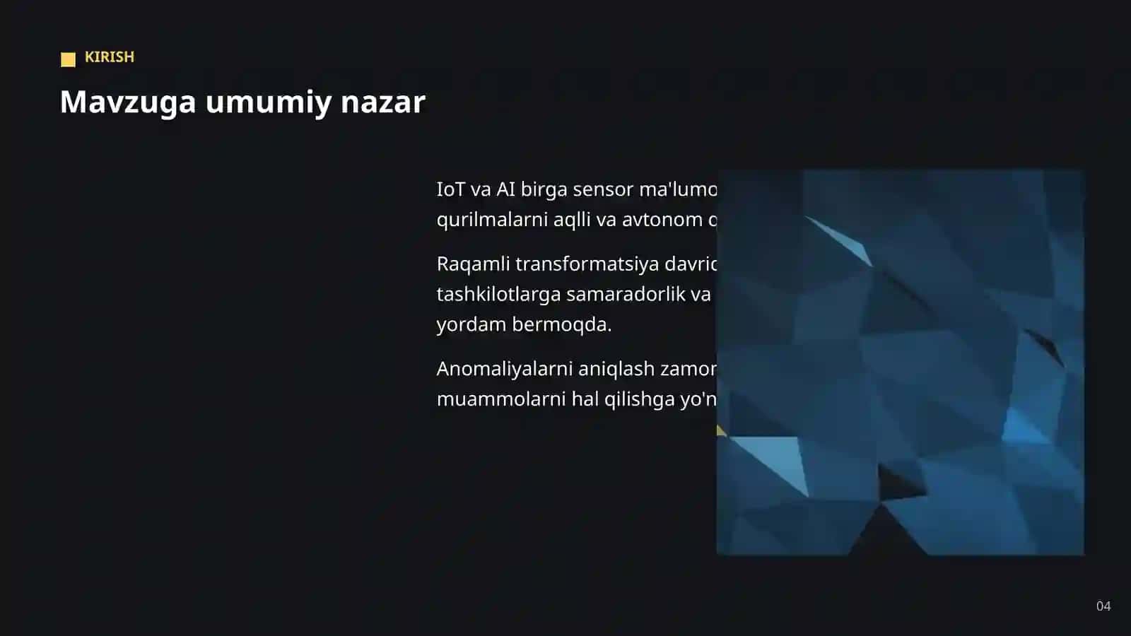 Anomaliyalarni aniqlash 4