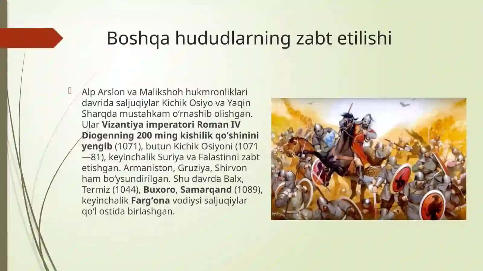Saljuqiylar davlati (1037–1194) 4
