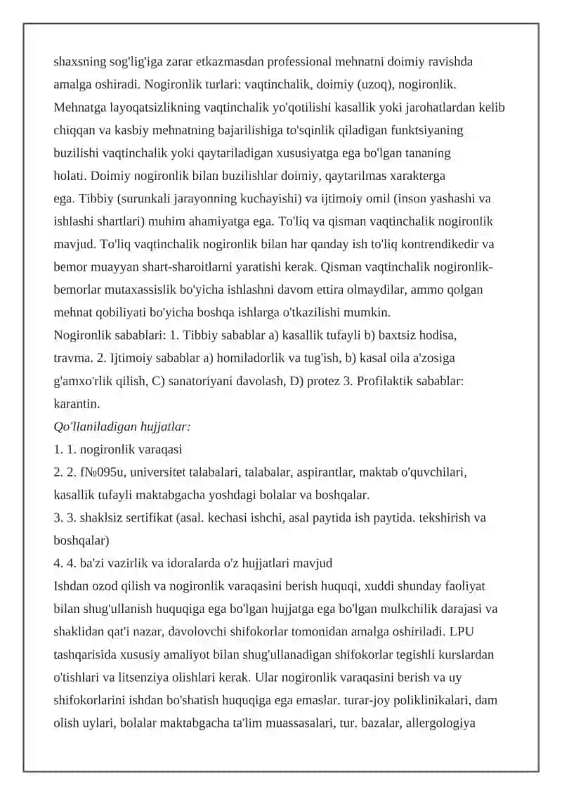 Shoshilinch Tibbiy Hizmat va Ixtisoslashtirilgan Markazlar Faoliyati 4