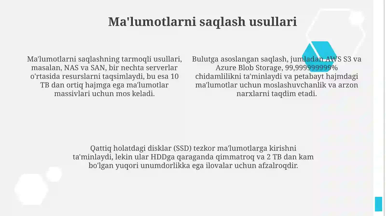 Raqamli ma'lumotlar bilan ishlash asoslari 4