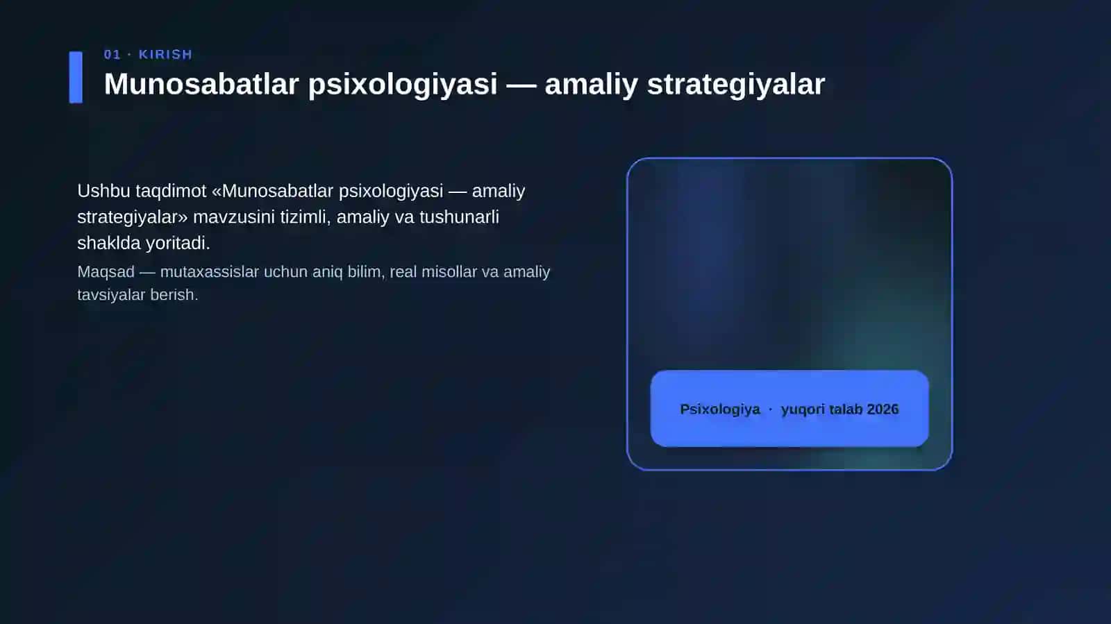 Munosabatlar psixologiyasi — amaliy strategiyalar 4