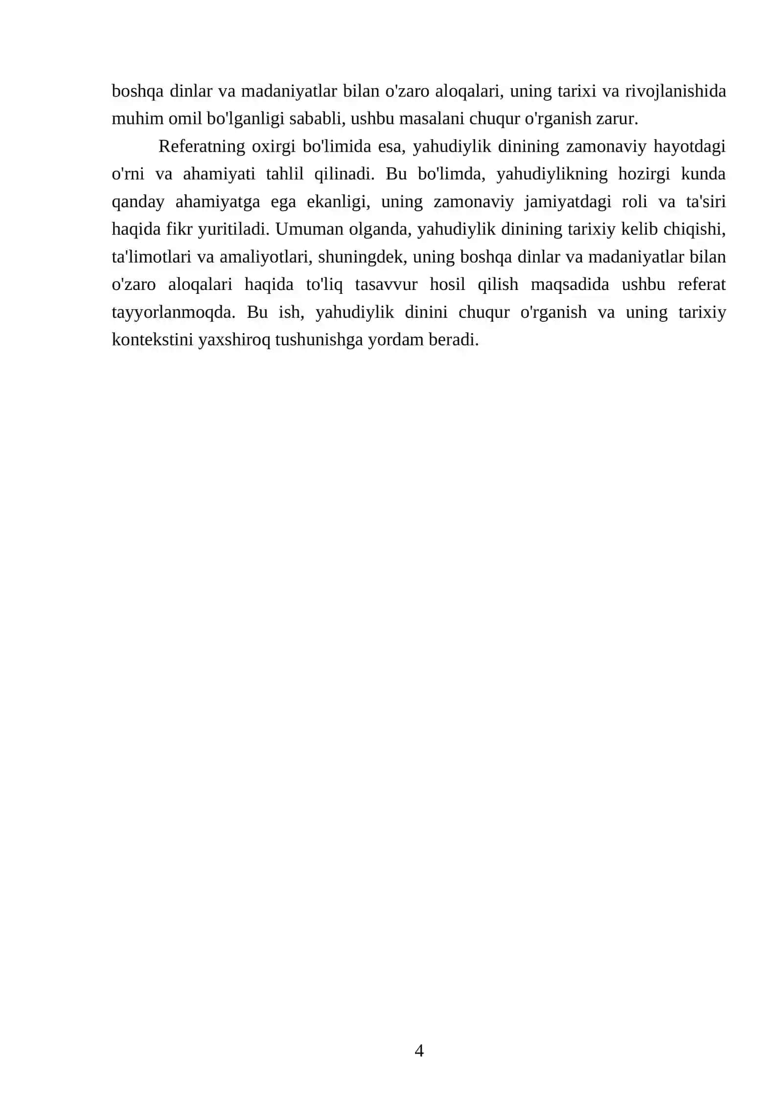 Yahudiylik dinining yuzaga kelishi 4