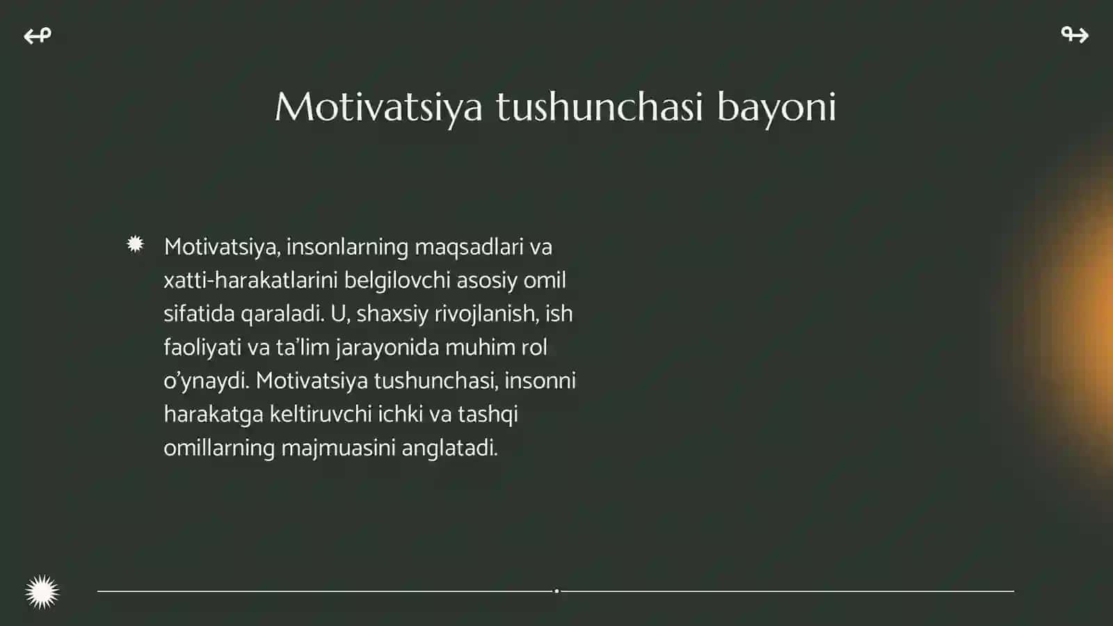 Xorij psixologiyasida motiv va motivatsiya muammosi 4