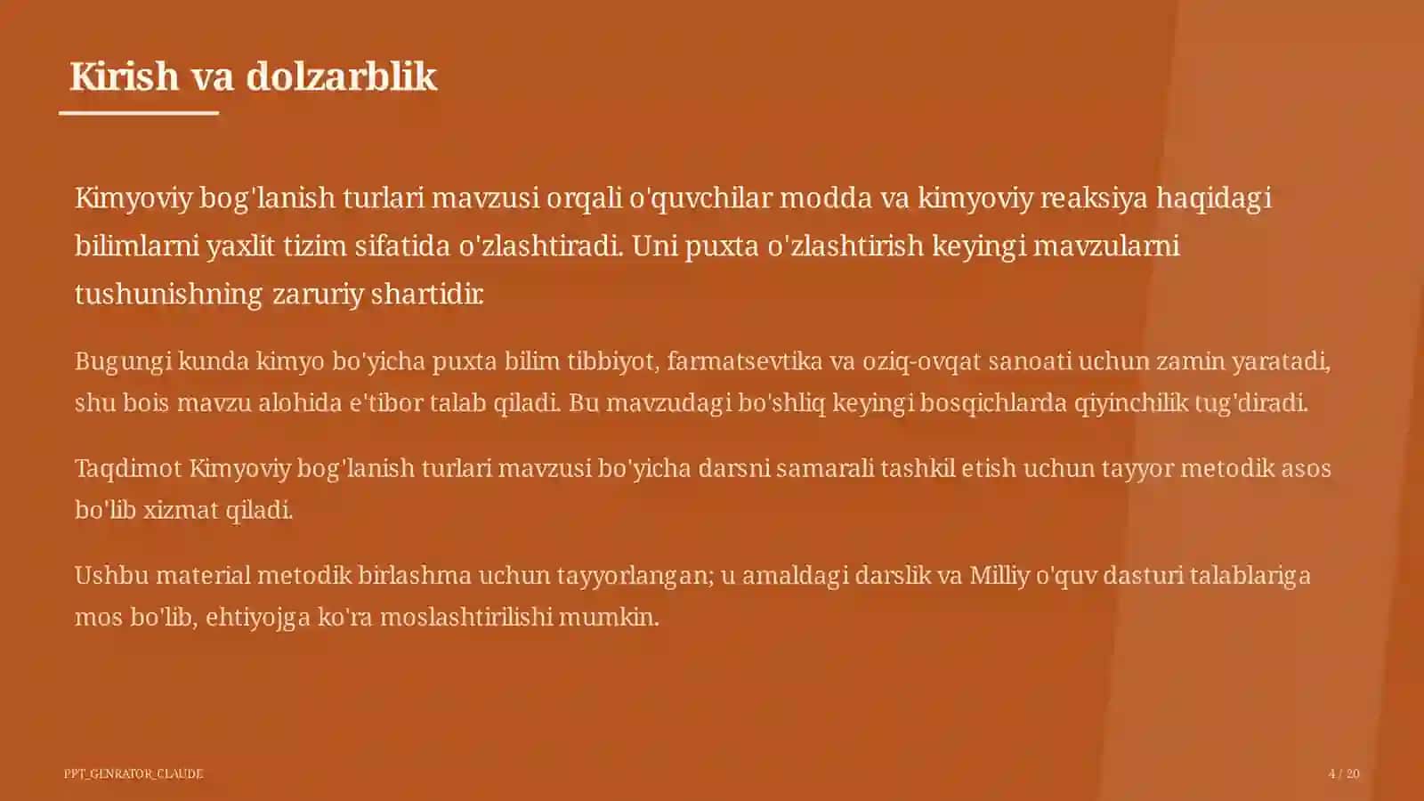 Kimyoviy bog'lanish turlari (8-sinf) 4
