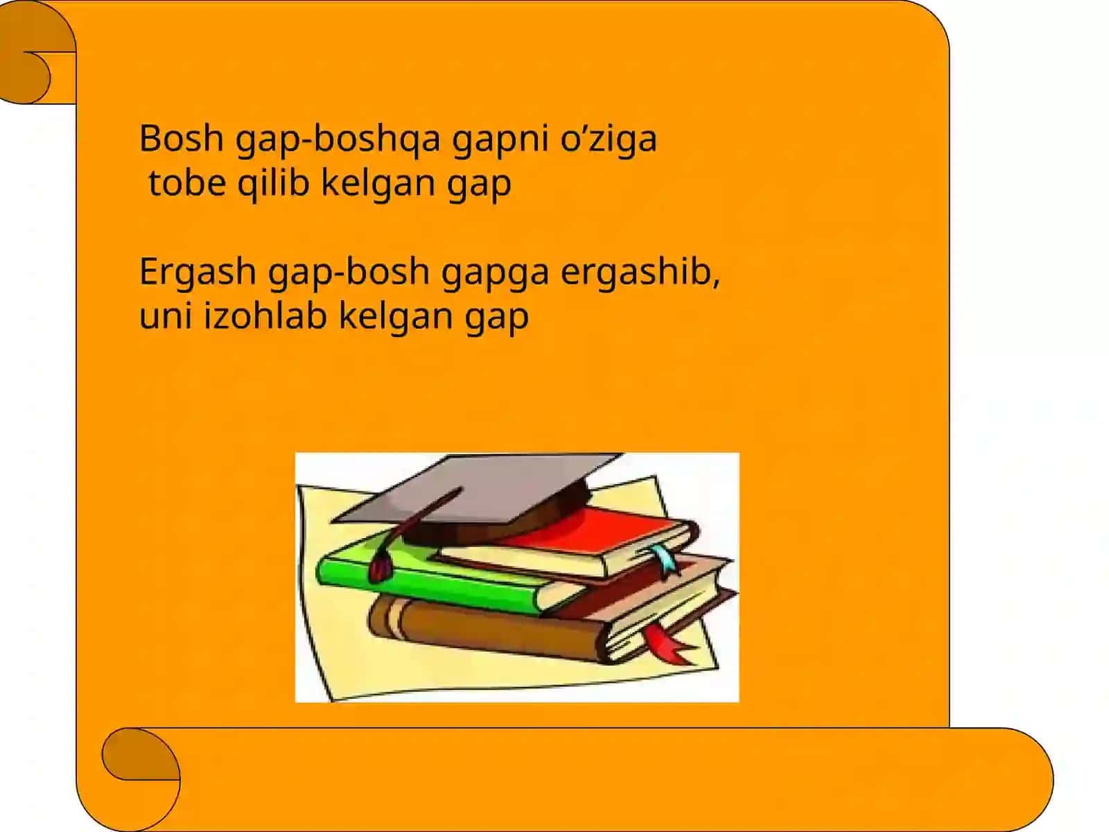Ergash gapliqo’shma gap 4