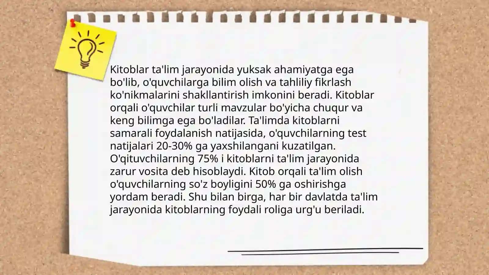 O'qituvchining kitob tanlash mezonlari 4