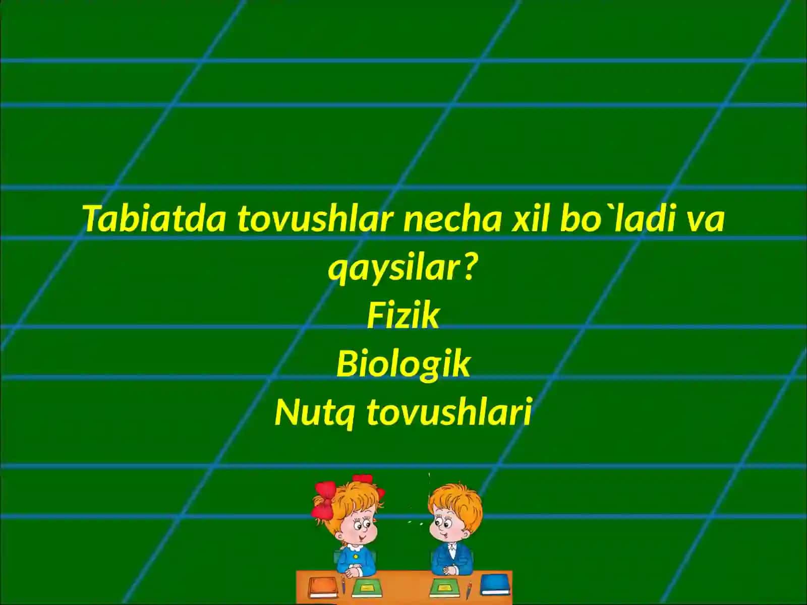 Fonetikaga kirish 4