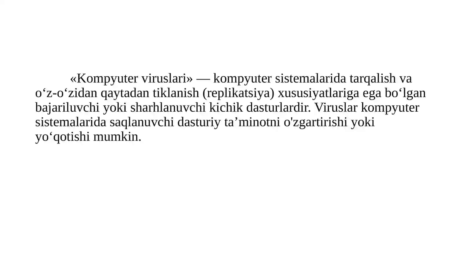 Antivirus dasturiy vositalar 4