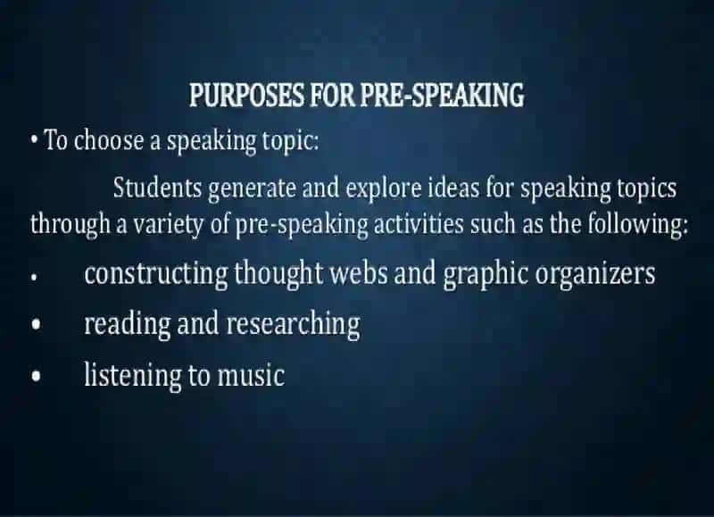 SPEAKING AS AN INTERACTIVE PROCESS 4