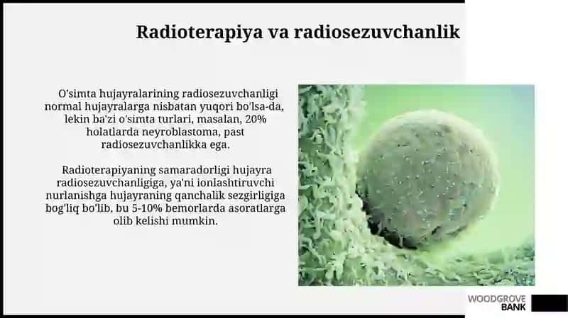 O'simlik hujayralarining radiosezuvchanligi 4
