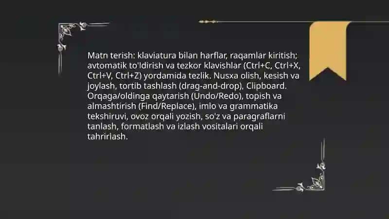 Word dasturi 4
