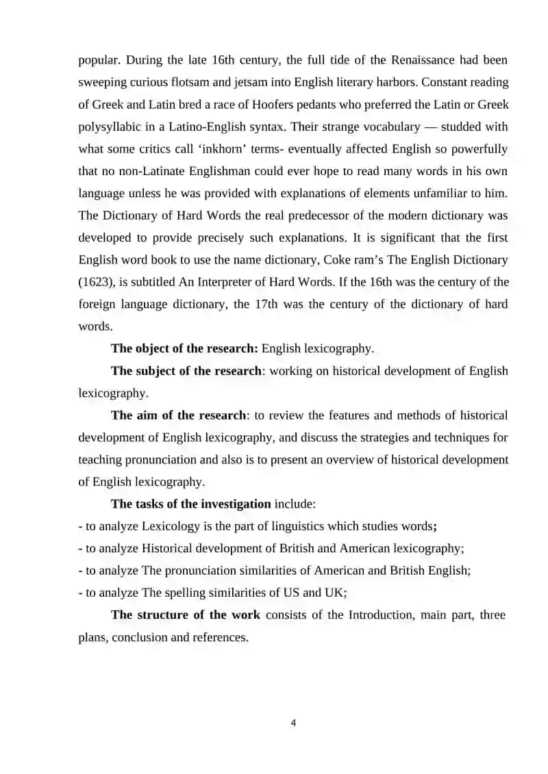 ENGLISH LEXICOGRAPHY 4
