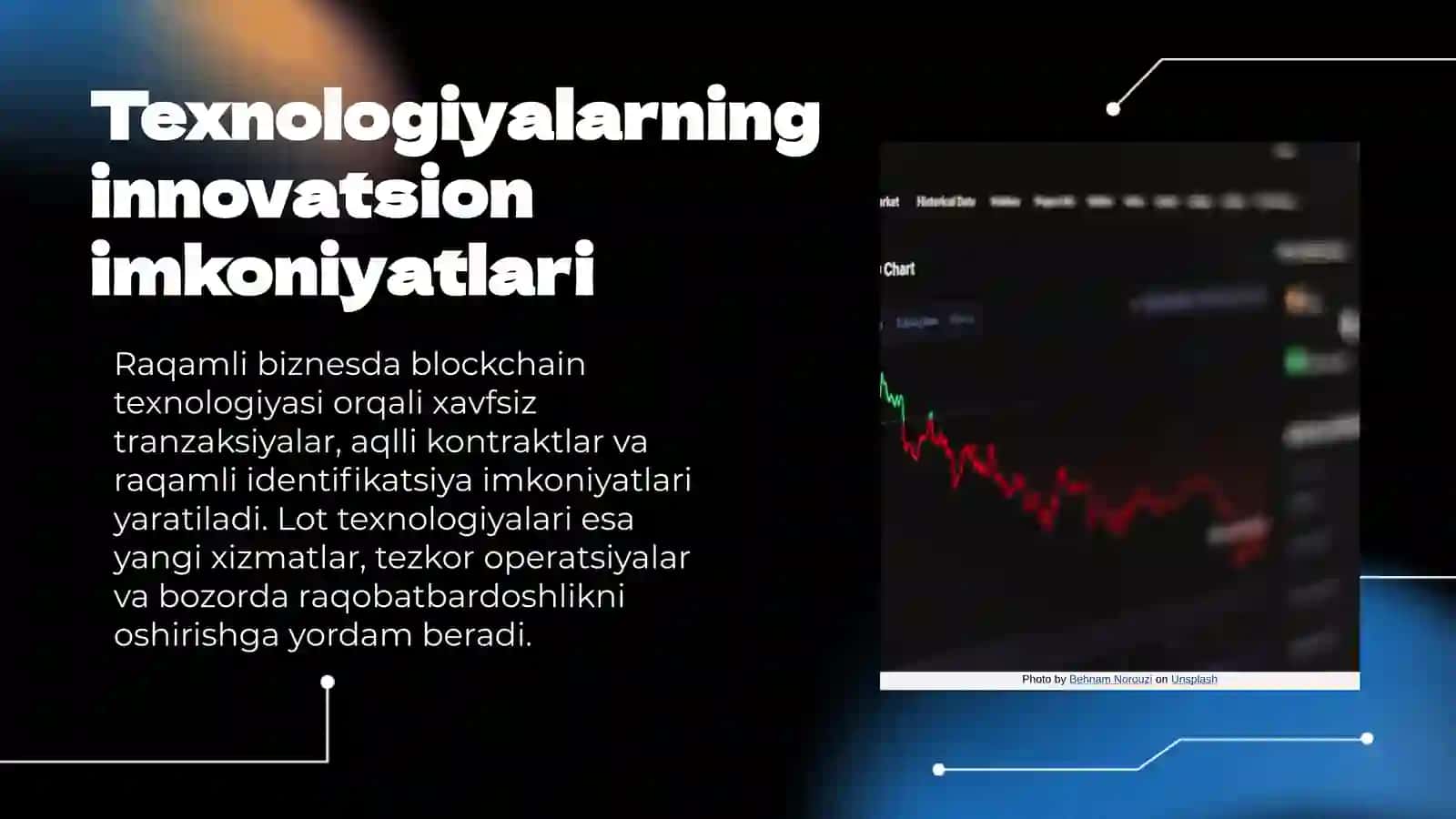 Blockchain va Lot texnalogiyalarining raqamli biznesdagi innovatsion imkoniyatlari 4