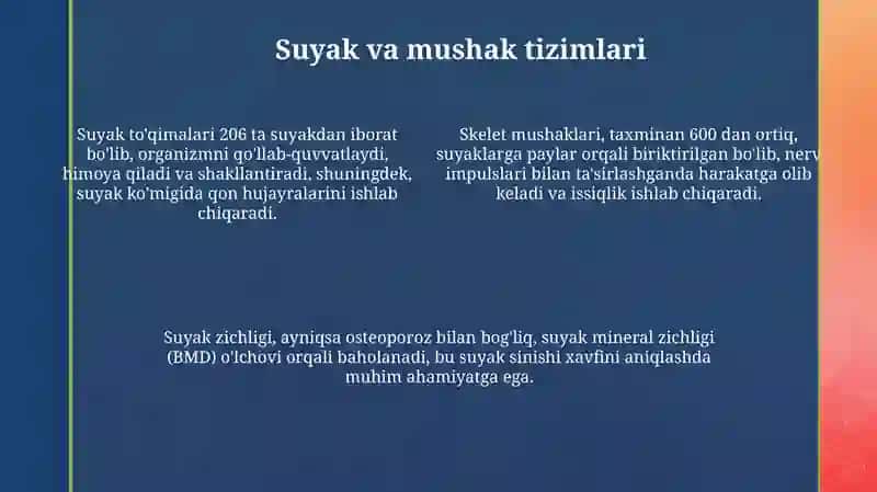 Odam organizmining tuzilishi va funksiyalari 4