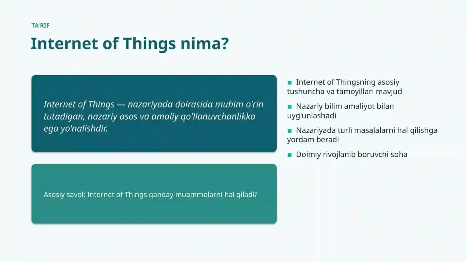 Internet of Things 4