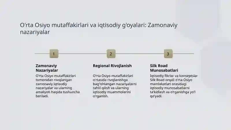O'rta Osiyo mutaffakirlari iqtisodiy g'oyalari 4